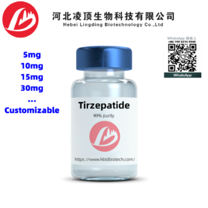 Gip\GLP-1 Tirzepatide 10mg 15mg 30mg CAS 2023788-19-2 Weight loss peptide